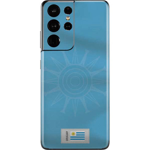 Uruguay Soccer Flag Galaxy S21 Ultra 5G Skin